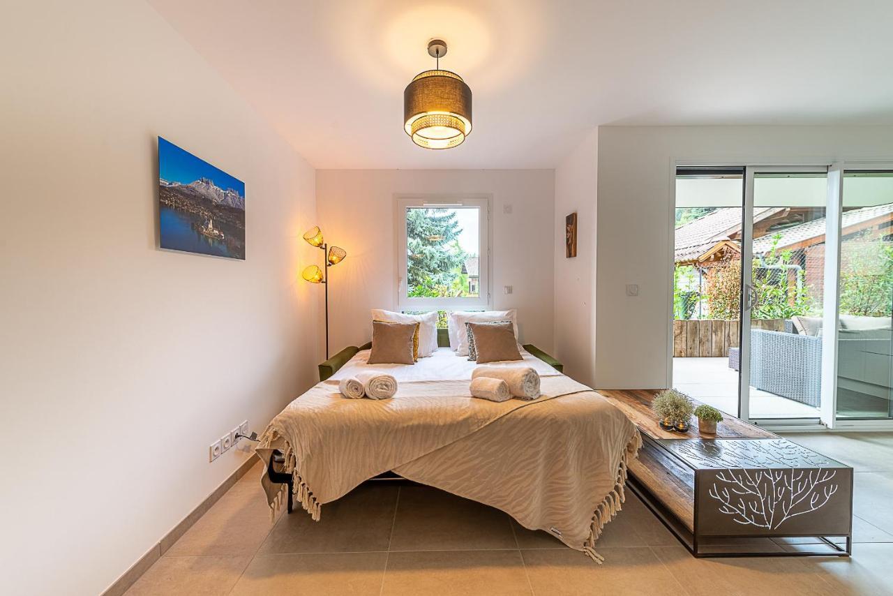 Aux Balcons Anneciens- Entre Lac Et Centre Ville, Lla Selections By Location Lac Annecy Sévrier Εξωτερικό φωτογραφία